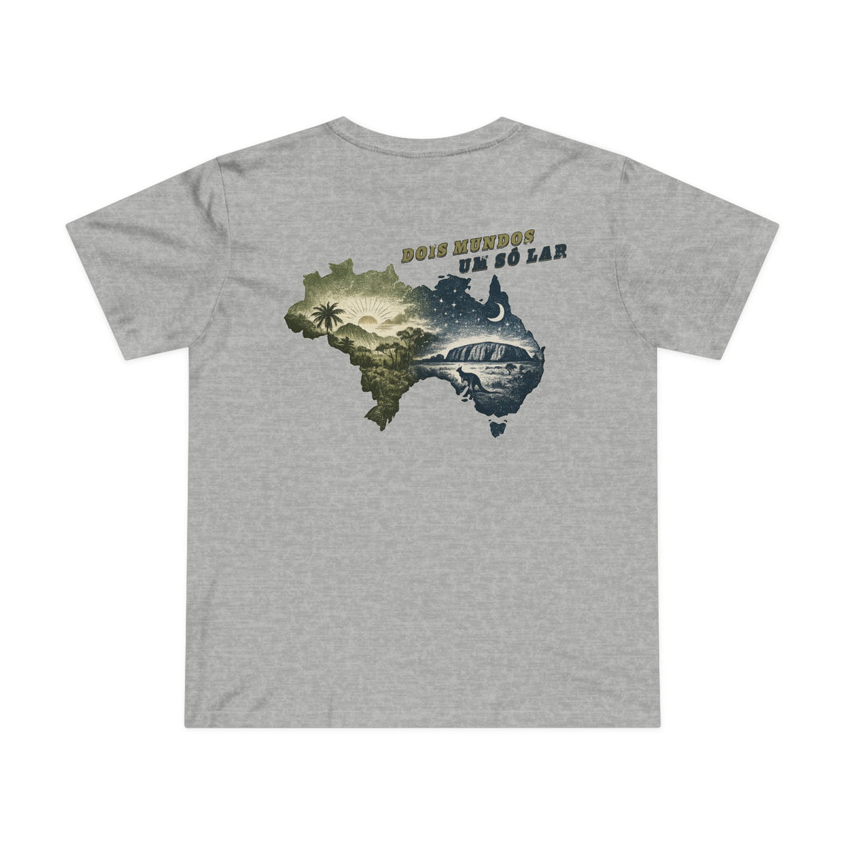 Dois mundos - Female Tee