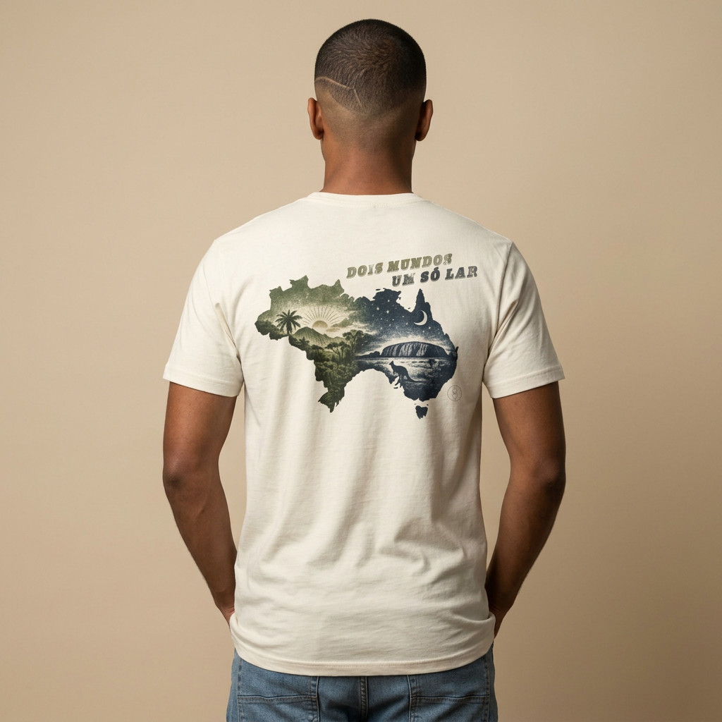 Dois Mundos - Male Tee