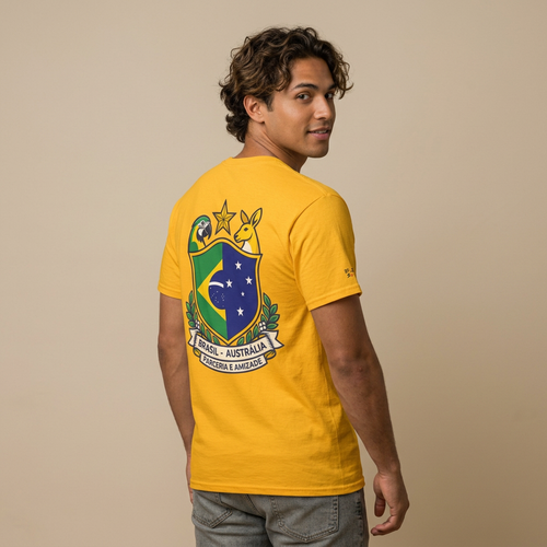 Brasil x Australia Unissex Tee