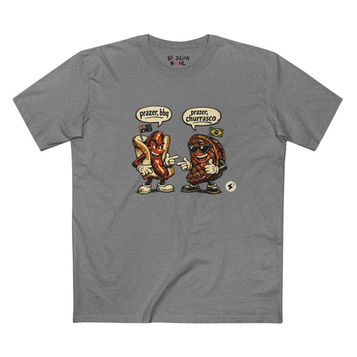 BBQ ou Xurras? - Male Tee